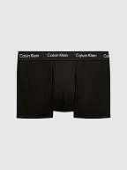 Boxerky 1 pcs U6411A 001 černá  - Calvin Klein černá M
